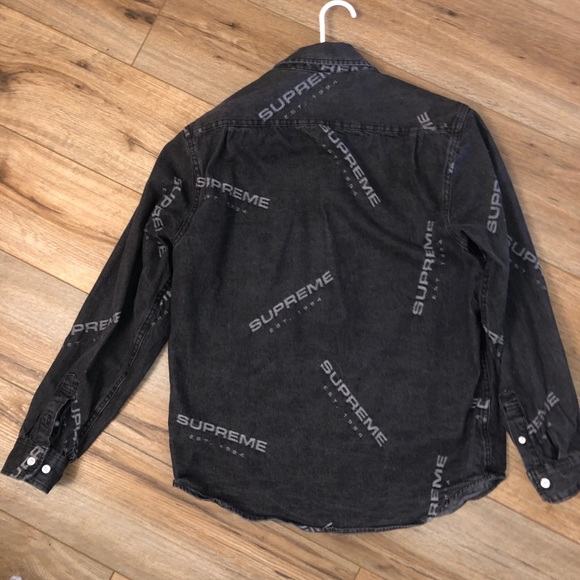 Supreme Jacquard Denim Shirt